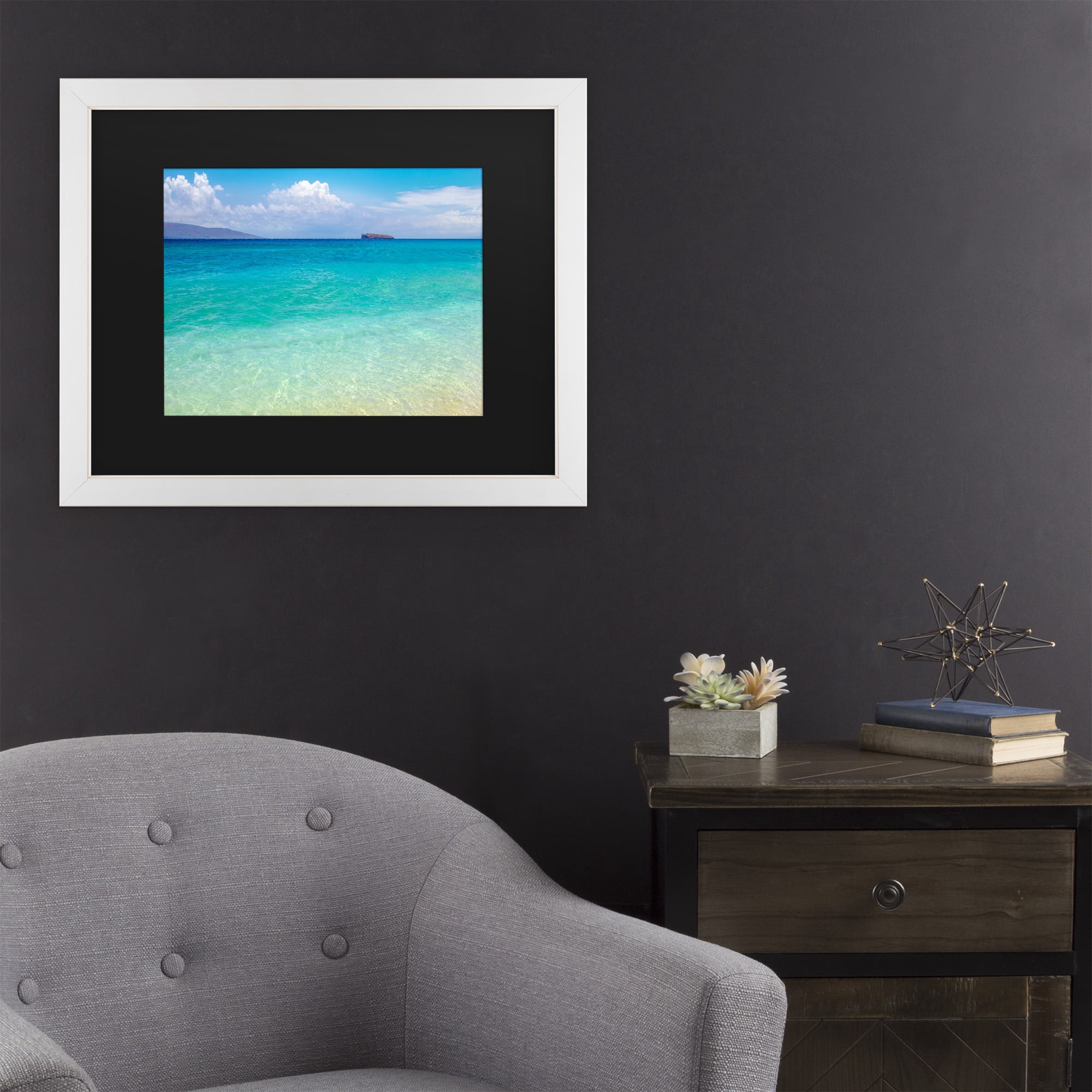 Trademark Fine Art 'Blue Beach Maui' Canvas Art by Pierre Leclerc