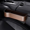 thumbnail image 5 of jiaping Automotive Organizer Storage Box Side Organizer Multifunctions Brown Left, 5 of 8