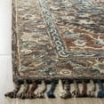 thumbnail image 3 of SAFAVIEH Aspen Lance Oriental Wool Area Rug, Charcoal/Light Brown, 10' x 14', 3 of 8