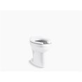 thumbnail image 1 of Kohler K-96058-0 Highcliff Ultra Floor-Mounted Rear Spud Flushometer Bowl - White, 1 of 1