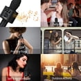thumbnail image 4 of BONAOK Wireless Bluetooth Karaoke Microphone, Built-in Speakers, Home Fun for Parties, Singing Gifts for Kids Audlts, 4 of 7