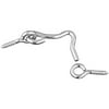 Stanley Hardware 750430 1-1/2" Zinc Plated Gate Hooks & Eyes, 3 Count