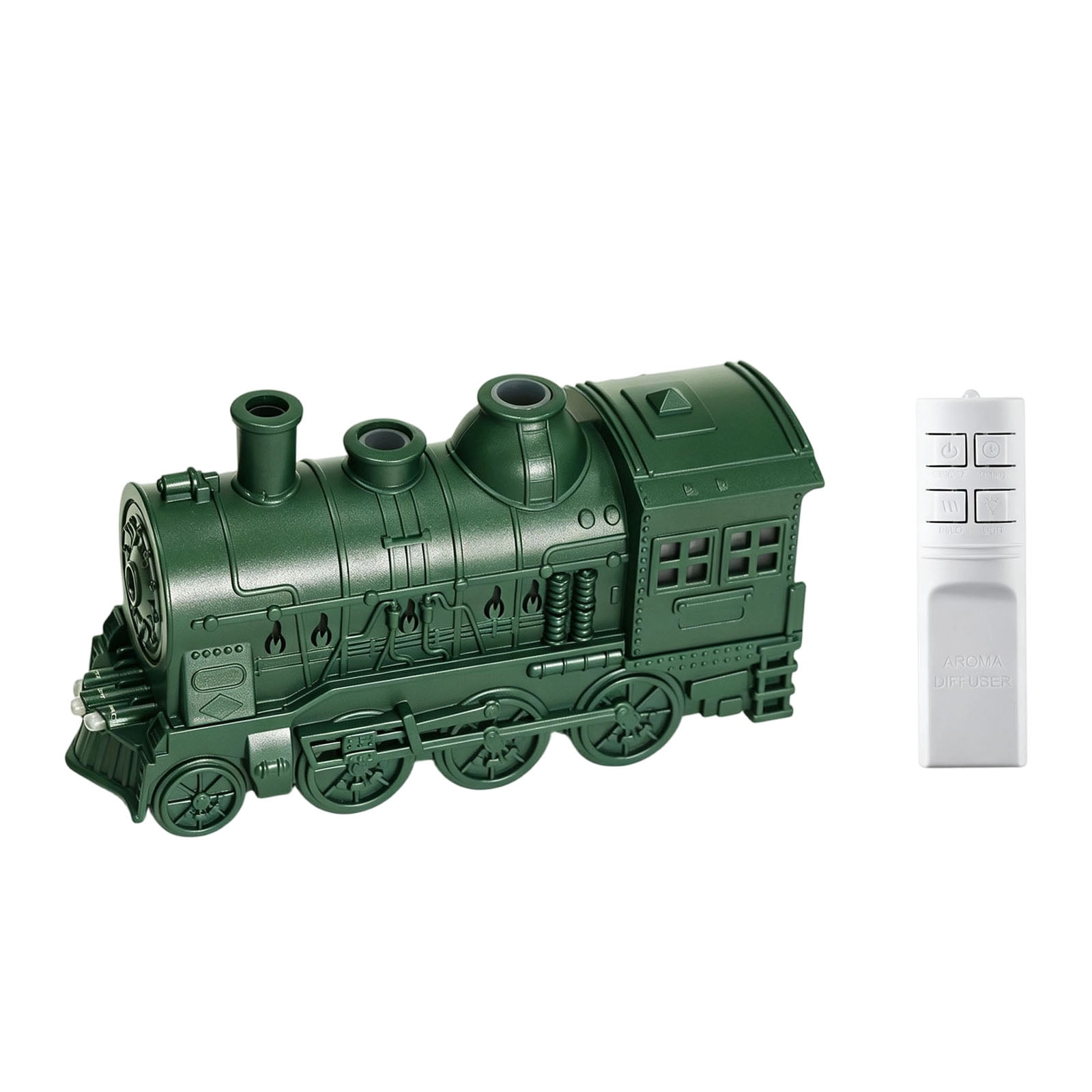 Novelty Train 300ml Diffuser Essential Oil Aroma Humidifier with Color Changing LED Christmas Bedroom Decoration