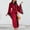 Red, variant on Long Cardigans for Women,Women's Velvet Robe,Long Sleeve Lace Plus Size Cardigan,Cardigan for Women