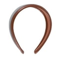 thumbnail image 3 of Unique Bargains 1 Pc Headband Glossy Wide-brimmed Hair Accessories for Women Gray Brown, 3 of 5