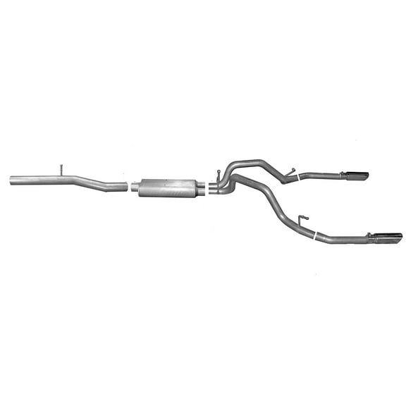 Gibson Performance Cat-Back Dual Split Exhaust System Automotive Specialty Parts