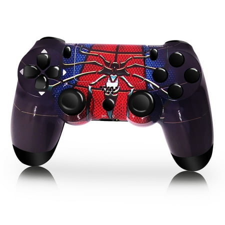 INFISU Wireless Game P 4 Controller, Rechargeable P4 Controller Remote,6-Axis Sensor and Dual Vibration Gamepad Compatible with P4/Slim/Pro,Best Game Lover Gift