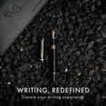 thumbnail image 3 of Wordsworth & Black Primori Fountain Pen Set [Black Gold]; Extra Fine Nib, Gift Case, 24 Ink Cartridges, Refill Converter, Manual; Journaling, Calligraphy, Smooth Writing Pens; Left and Right Handed, 3 of 10