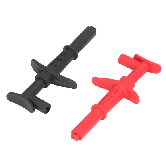 Test Hook Clip, 1 Pair Wide Application Red Black Testing Hook For Machine ANGGREK Otros