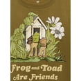 thumbnail image 2 of Frog & Toad Toddler Boys or Girls Long Sleeve Crewneck Sweatshirt, Sizes 12M-5T, 2 of 3