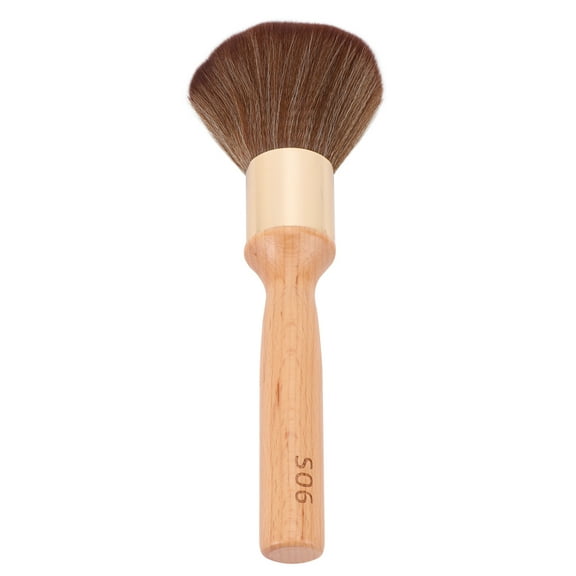 OUNONA  Talc Powder Barber Hair Cleansing Brush Dust Cleaner Salon Man