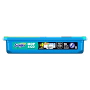 Swiffer Mop & Go Wet Multi-Surface Cloth Refills for Floor Mopping and Cleaning, Gain, 10 Count