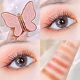 thumbnail image 3 of 2 de de ojos con forma de mariposa, cálidas, impermeables, , mate, regalos Baoblaze Paleta de sombras de ojos, 3 of 8