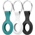 thumbnail image 1 of Paquete de 6 fundas de silicona compatibles con Apple AirTags 2021 con soporte para anillo de llavero para AirTags Tracker Ormromra WMZL-1143-1, 1 of 7