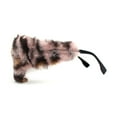 thumbnail image 3 of Super Unique Fur Covered Cat Eye Plastic Sunglasses Pink Leopard, 3 of 4