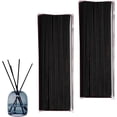 thumbnail image 1 of 200pcs Short Black Reed Diffuser Sticks - 14cm x 3.0mm Fragrance Refills, Trim to Fit Any Bottle, High-Density Fiber for Home & Office, 1 of 5