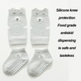thumbnail image 3 of Baby anti fall knee guard learning to crawl knee guard-gray-S, 3 of 5