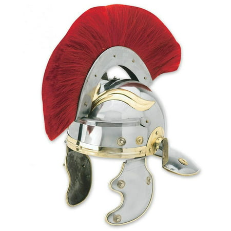 Roman Centurion 18G Steel Historical Costume Helmet