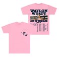 thumbnail image 1 of Waylon Wyatt Out Of The Blue Tour Dates Camisetas Cuello redondo Tops Mujeres Hombres Moda Camiseta de manga corta, 1 of 5