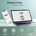 thumbnail image 2 of Rongta Thermal Shipping Label Printer, Bluetooth Wireless 4x6 Sticker Label Maker for Package, Compatible with Windows, Mac, Android & iPhone, Used f, 2 of 9