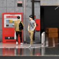 thumbnail image 1 of Figura de niño pintada a mano 1:64, paisaje de diorama, accesorios de película, diseño de adorno de escritorio, modelo de personas, tren, ferrocarril, Hugo figura masculina, 1 of 10