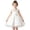 White1, variant on Rvusndi Flower Girl Dress Party Dress Solid Color Summer Dresses Elegant Formal Evening Gown for Kids Wedding Graduation Dresses Daily Wear