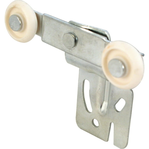 7/8 in. Tandem Wardrobe Door Roller Assembly, Rear (2-pack)