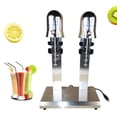 thumbnail image 2 of INTBUYING Machine Commerciale pour Shaker à Lait Électrique, Mélangeur à Lait Frappé en Acier Inoxydable, Mélangeur de Boissons avec 4 Tasses 110 V, 2 of 5