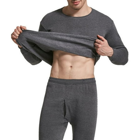 

Cuteam Pajama Sets 2Pcs/Set Men Pajamas Sets Plus Size Plush Thicken Warm Winter Underwear Sets for Sleeping