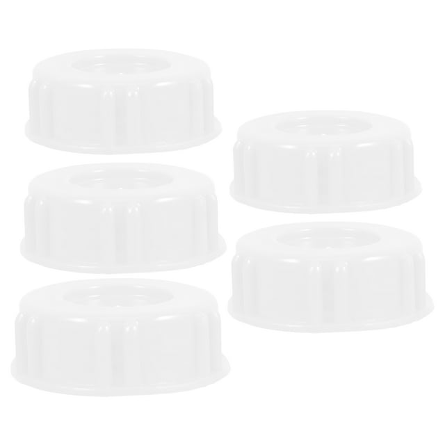 MOVTOTOP Housse de Seau à Poussière en HDPE Blanc avec Étanchéité Sécurisée pour Rangement, Convient aux Conteneurs de 5 Gallons