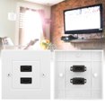 thumbnail image 4 of Placa De Pared, Placa De Pared ABS Simple HDMI, Para Cine En Casa YLSHRF Wall Plate, 4 of 8