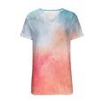 thumbnail image 4 of Womens Summer Tops Casual Country V Neck Tee Shirts Plus Size Blouses for Women Dressy Casual Work Out Shirts Gym Loose Funny, 4 of 5