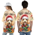 thumbnail image 5 of Merry Christmas Santa Poodle Scarf Twinkling Lights Xmas Holiday All Over Print 3D Baseball Shirt Poodles Dog Lover Gifts Idea Softball Sport - 00022, 5 of 6