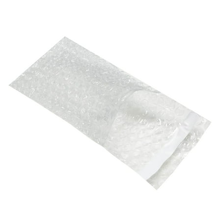 UOFFICE 1100 Clear Bubble Out Bags Per Pack 4 x 7.5" Wrap Pouches Envelopes Self-Sealing