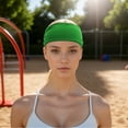 thumbnail image 2 of Unique Bargains 1 Pc Comfortable Headband Pure Color Wide Headband for Sport Green, 2 of 6