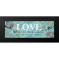 thumbnail image 2 of Robinson, Carol 18x9 Black Modern Framed Museum Art Print Titled - Love Between Us, 2 of 5