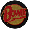 thumbnail image 1 of David Bowie Écusson Thermocollant Logo Cercle Tissé Diamond Dogs, 1 of 1
