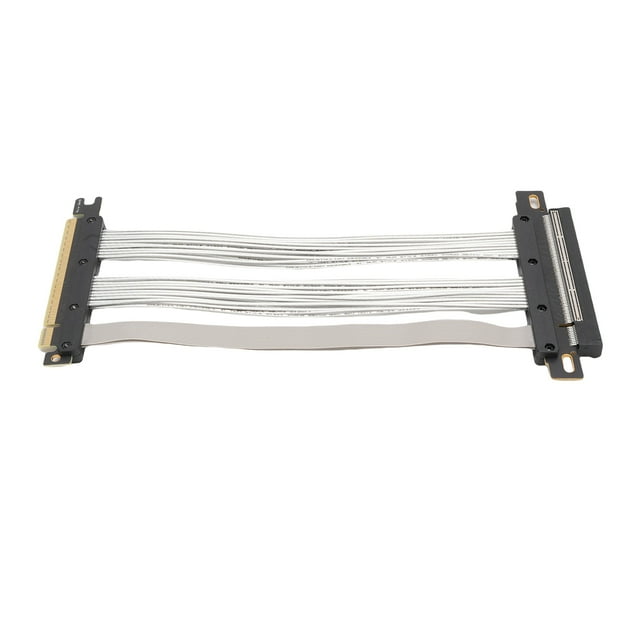 PCIE 5.0 X16 Riser Cable, 128GB s Speed Gen 5.0 GPU Graphics Card Extension Cable Compatible with RTX4090 5090 RX8900 RX7900XTX