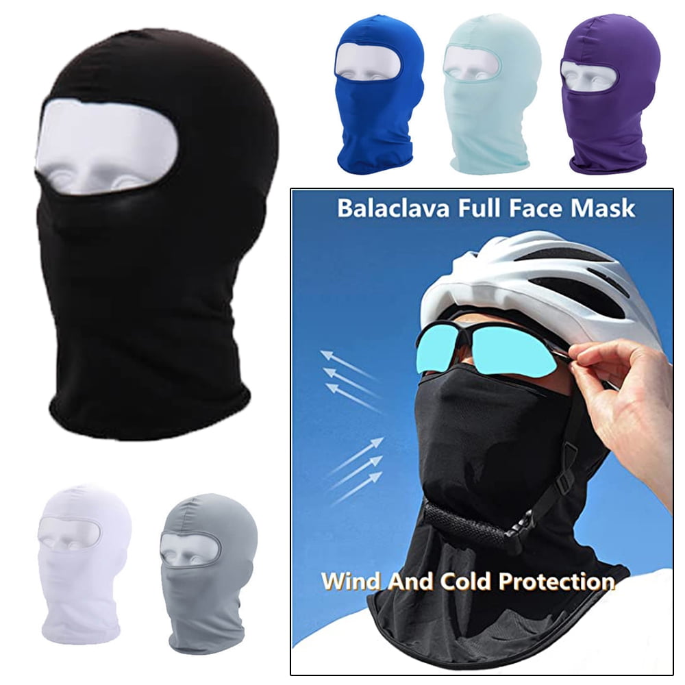 SATINIOR 9 Pcs Balaclava Sun Protection Full Face Mask Summer UV Bandana  Face Co