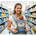 thumbnail image 5 of LALACE Ergonomic Hip Seat Baby Carrier for Infant, Gray, 5 of 5