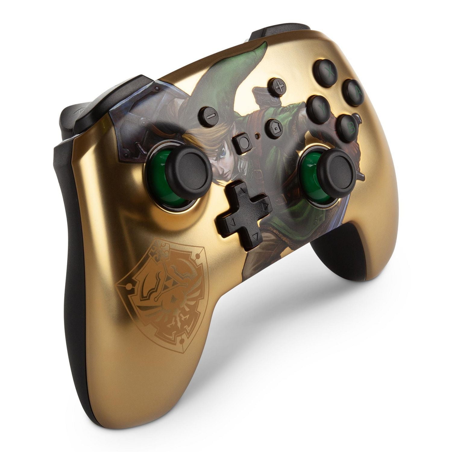 Enhanced Wireless Controller for Nintendo Switch - Link Gold, Nintendo Switch