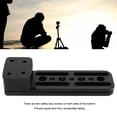thumbnail image 4 of Lens Collar Replacement Foot, Aluminum Alloy Tripod Mount Rings Stand Base Arca Fit Firm Fixing  For NIKKOR Z 600mm F/4 TC VR S, 4 of 8