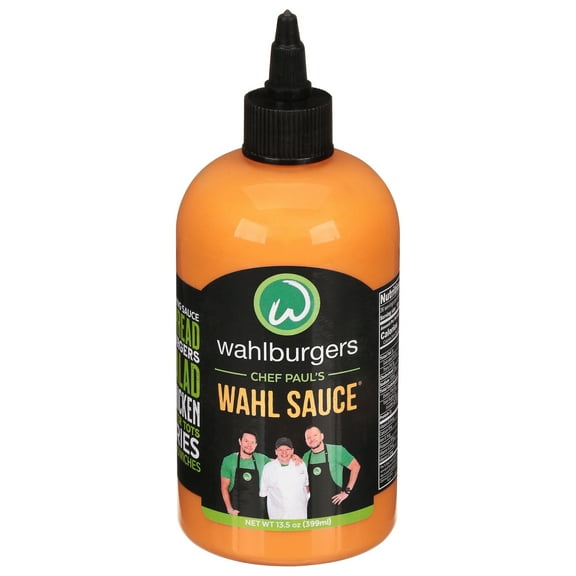 Wahlburgers Wahl Sauce, 13.5 fl oz, 15g Serving Size, Family Size, Squeeze Bottle