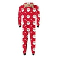 thumbnail image 5 of Mifsaly Matching Family Christmas Pajama Sets Xmas Santa Bright and Merry Christmas Adult Onesie Pajamas Funny Holiday Festival One Piece Bodysuit Pjs Evening Sleepwear Nightwear 2025, 5 of 6