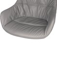 thumbnail image 2 of Sillas para Comedor y Sala Tapizadas Mirel 1 Pieza gris con Descansabrazos, 2 of 5
