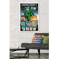 thumbnail image 2 of Minecraft - Beware Of The Dark Wall Poster, 22.375" x 34", Framed, 2 of 3
