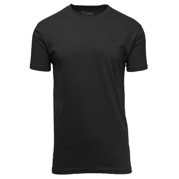 Mens Short Sleeve Crew Neck Brushed Cotton Tee