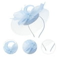 thumbnail image 3 of Fascinator Hat Tea Party Hat Fascinator Mesh Headband Women Fascinator for Wedding, 3 of 8