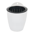 thumbnail image 1 of Wall-mounted flower pot automatic water-absorbing plastic green dill, 1 of 10
