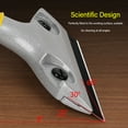 thumbnail image 4 of Tile Grout Scraper, Quick Replacement Caulk Remover Tool Multifunctional  for Wallpaper Glue Removal, 4 of 7